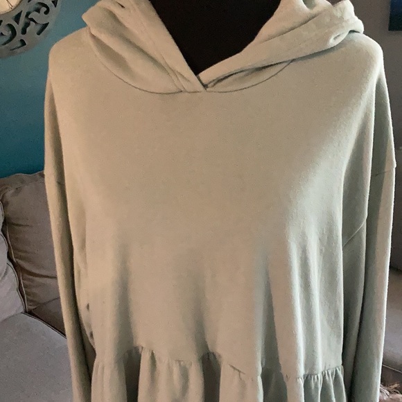 American Eagle Cropped Hoodie - Picture 2 of 7
